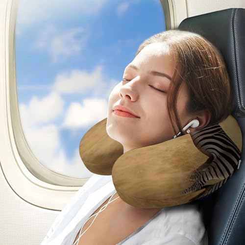 Almohada de Viaje U con Espuma de Memoria y Funda de Poliéster miniatura 3