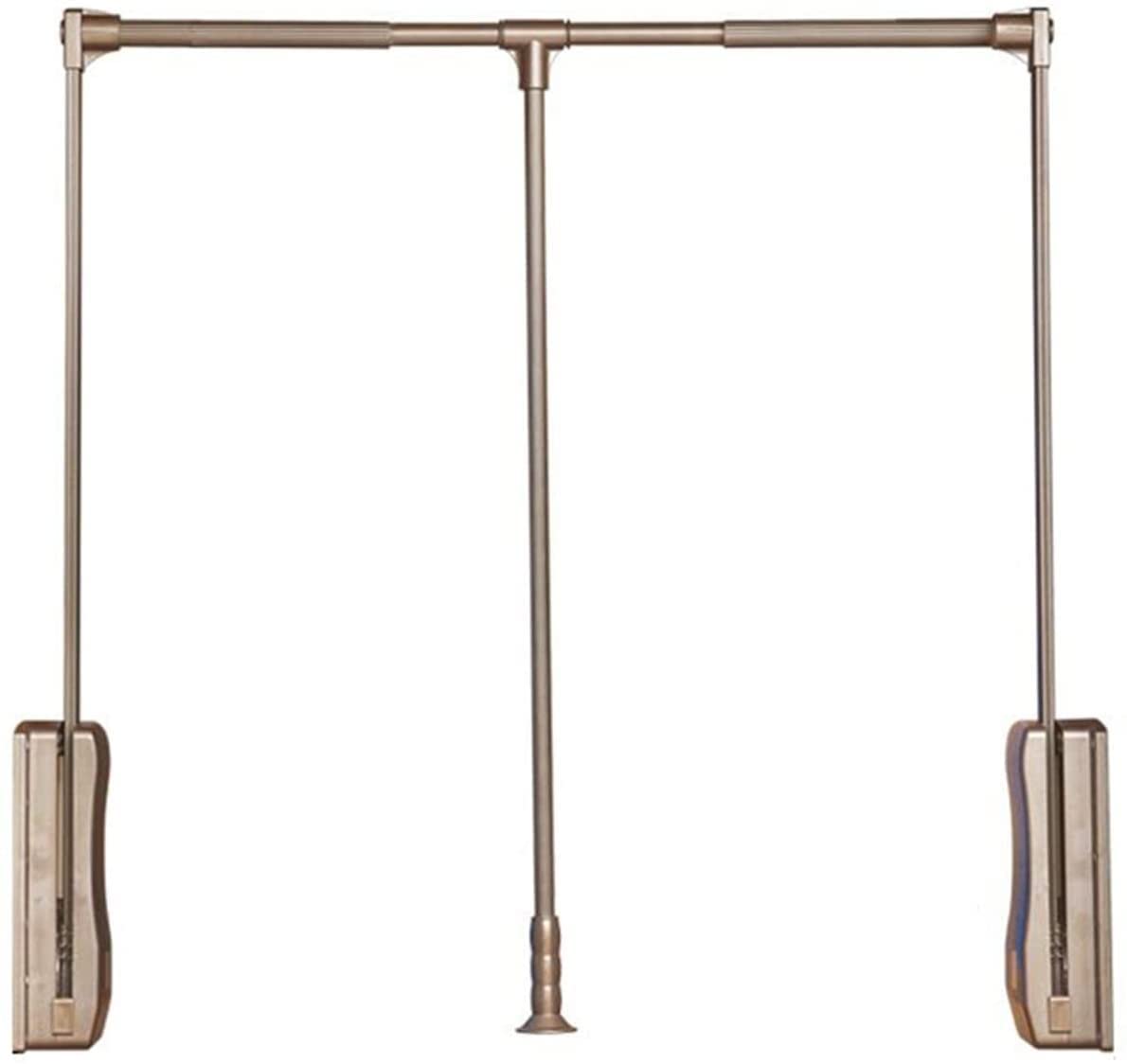Tringle de placard réglable contre le manque de place et armoire encombrée