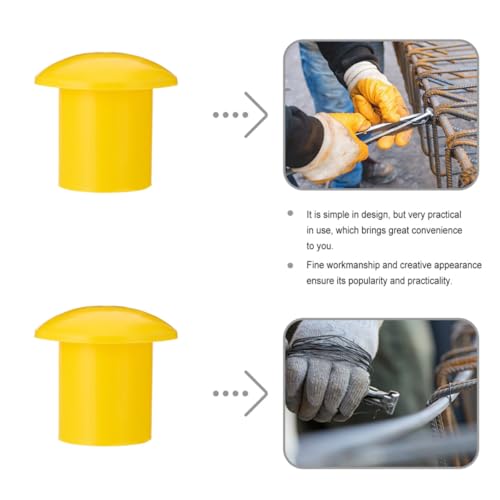 OUNONA Capuchons en Plastique pour Barres d'Armature, 60 Pièces – vue 3