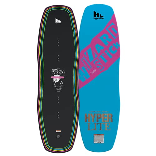 Hyperlite Wizardstick Mens Wakeboard Black/Blue 147cm