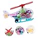 Abaodam Boys and Girls Aircraft Toy Early Learning Helicopter Assembly No Battery Required Sensory Toys for Toddlers Years Old