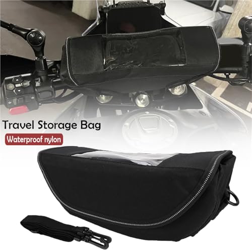 Bolsa para manillar de motocicleta impermeable para navegación y viaje en Honda CR 2