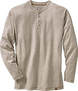 Legendary Whitetails Men's Maverick Slub Henley Thicket Heather Large