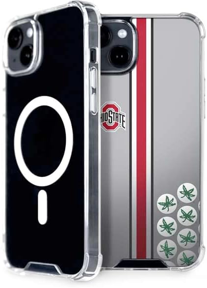 Skinit Phone Case Compatible with MagSafe iPhone 14 - Officially Licensed Ohio State University Buckeyes Design