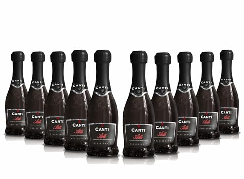 Canti - ASTI DOCG Millesimato Baby - Vino Espumoso - Variedad de Uva Moscato Italiana del Piemonte - 12x200 ml