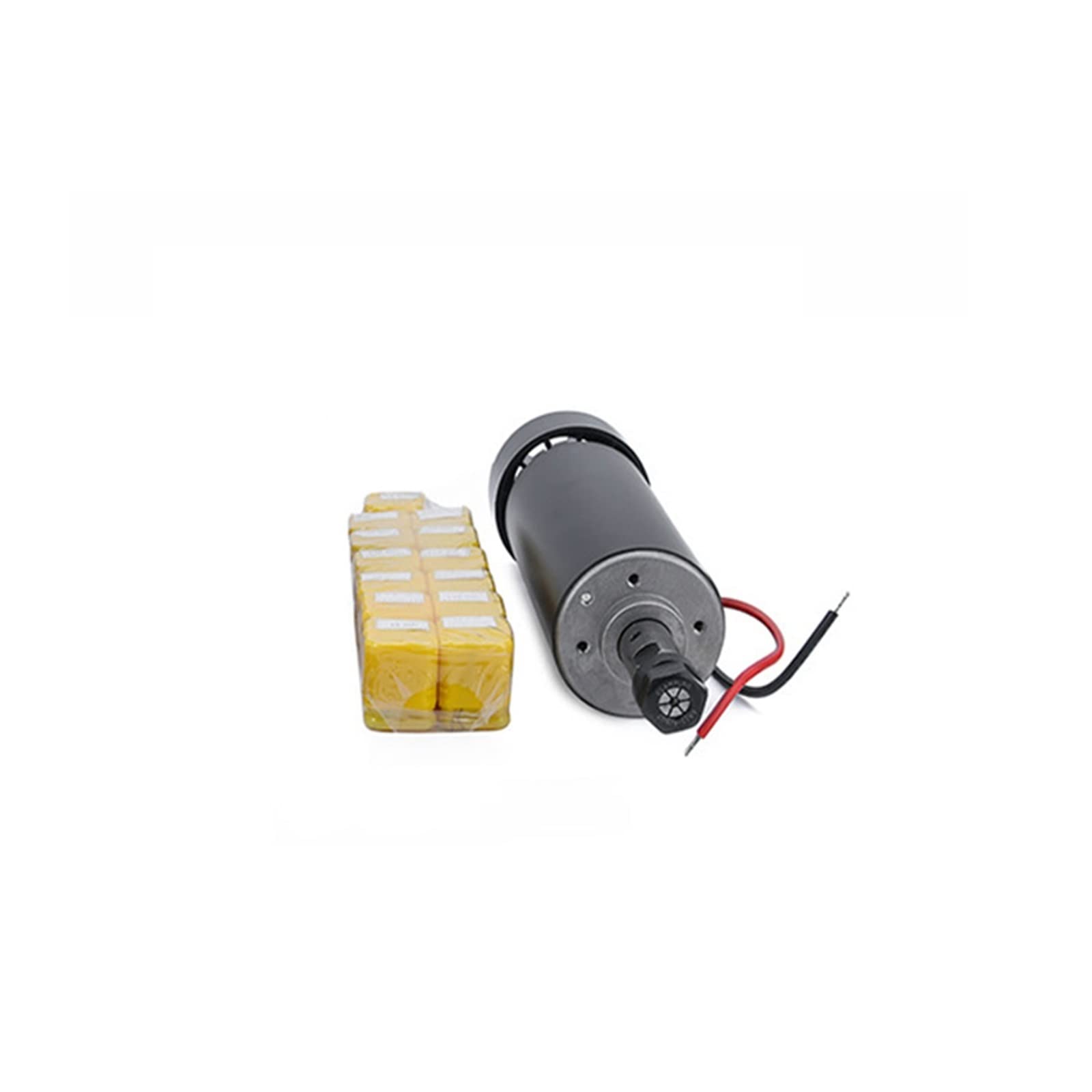 CVFRDD CNC Spindle Motor Kit 0.5kw Air Cooled Spindle ER11 Chuck Collet CNC 500W Motor + 52mm Clamps + Power Supply Speed Governor For DIY