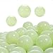 PlayMaty Ball Pit Balls - 2.75inches Plastic Phthalate & BPA Free Balls Crush Proof Stress Balls Swim Pit Fun Toy with Storage Bag for Baby Playhouse Birthday Party DecorationPack of 50 (Light Green)