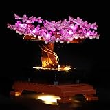 BRIKSMAX Zestaw oświetlenia LED do drzewa bonsai – kompatybilny z modelem klocków Lego 10281 – nie zawiera zestawu Lego
