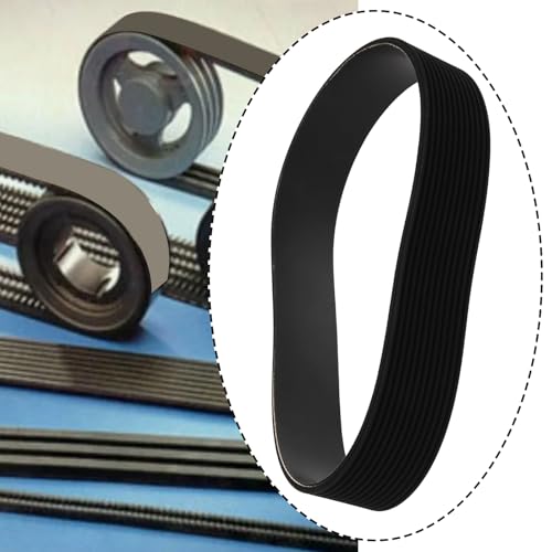 AS Axis Spindleon Keilrippenriemen 12PK633 aus Gummi mit Mehreren Rillen für Schneidemaschinen