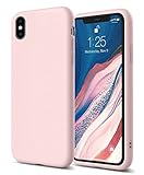 Ajuste a la perfección: la funda de silicona para iPhone X/XS está fabricada con un material ultrafino y ligero que ofrece un ajuste perfecto y una protección extra sin añadir volumen.
