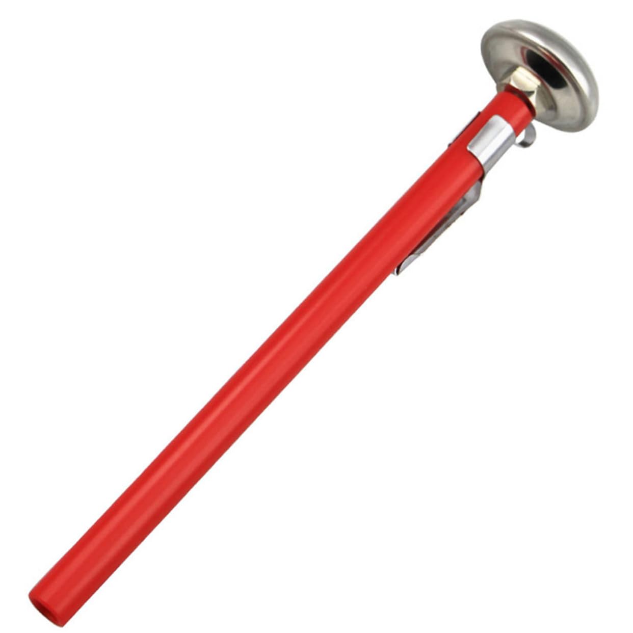 SOLUSTRE Stainless Steel Meat and Milk Thermometer Precision Cooking Tool for BBQ Coffee and Use Easy to Read with Design and Cover