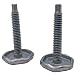 Supplying Demand WD12X23057 2 Pack Screw Leveling Legs For Dishwasher WD12X10417