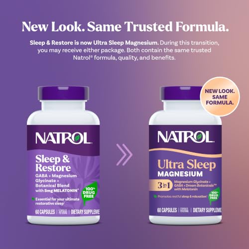 Natrol Sleep & Restore Magnesium Aid