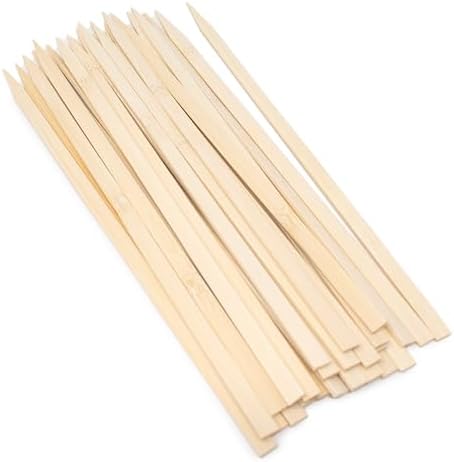 Norpro 1897 Flat/Wide Bamboo Skewers, 11.5-Inch