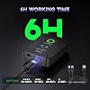 LEKATO Wireless in Ear Monitor System MS-02, Upgraded 2.4G Stereo IEM System Receiver Low Latency, Auto-Pairing,One to More, in-Ear Monitoring for Church,Band,Singer,Stage (Only Receiver)