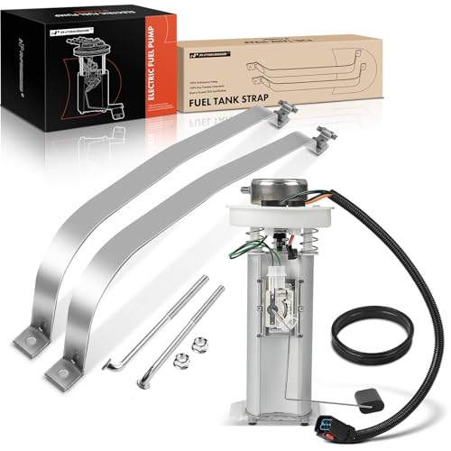 A- Set of 3, Electric Fuel Pump Module and Fuel Tank Straps