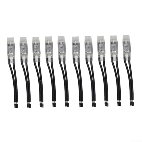 17AM Motor Thermal Protector Normally Closed Temperature Controller Switch KSD9700 AC 250V 5A for Motors Transformers Automotive Applications (17AM031-120C)