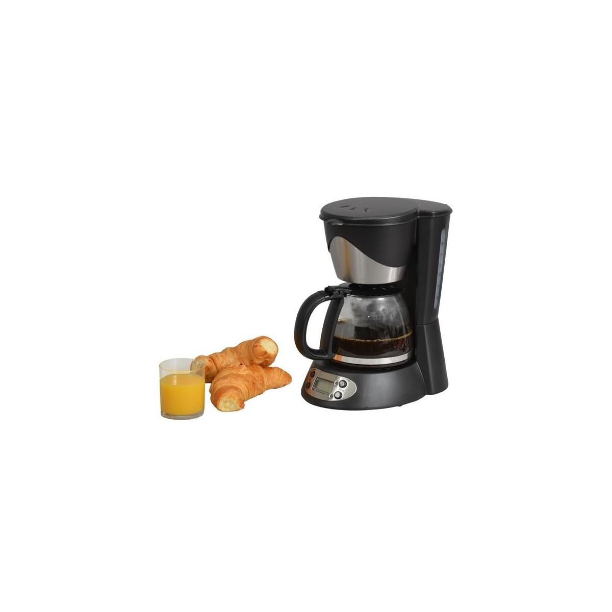 KitchenChef CAFETIERE 6T 550W 0,6L NOIR