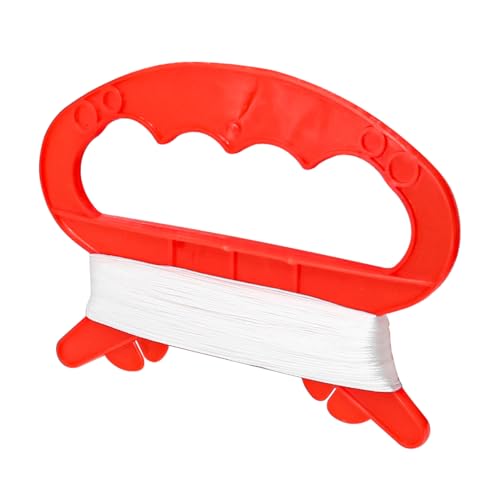 Namvo 6 Stück Drachenschnur, Drachenwickler, Schnurgriff mit Wickelbrett, Outdoor-Sportgerät für Parks, Schulen, Outdoor, großes Leinenbrett mit 50 Metern Leine