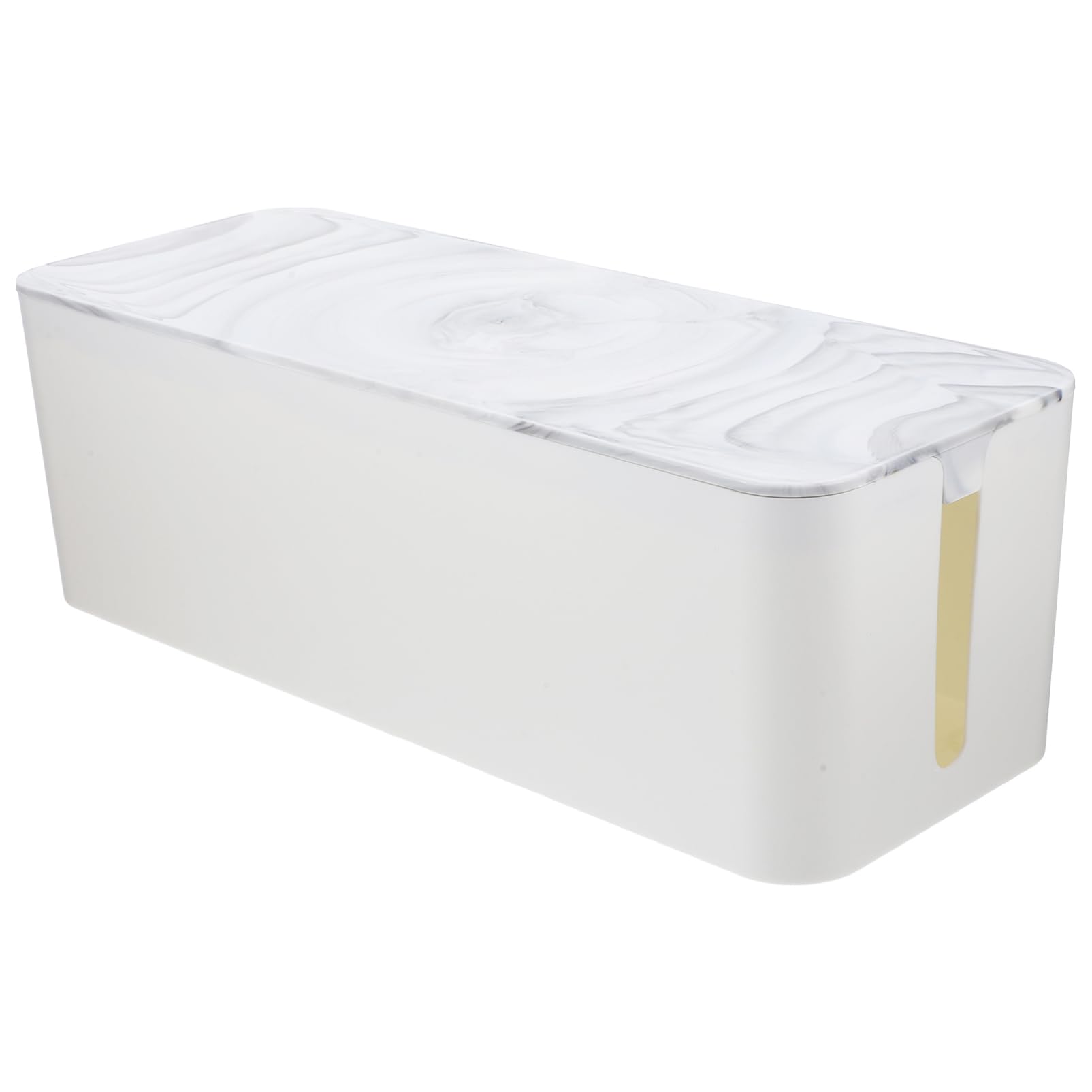Angoily Kit - Scatola Portacavi Coperchio Facile Da Pulire Capacità Di Archiviazione Per Casa Ufficio E Scuola