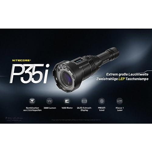 Nitecore P35i, Black - Image 2