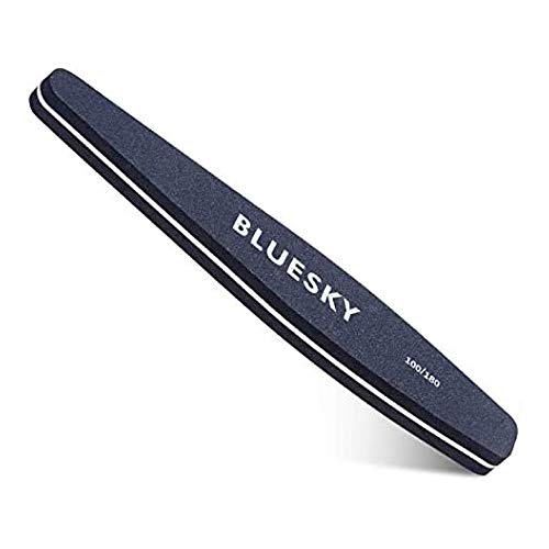 BLUESKY Nail Buffer Rhombus 100/180, Nagel Puffer, Doppelseitige, Dual Grade Grit, Professionelles Nagelzubehör, Maniküre Und Pediküre Werkzeuge, 30 g
