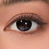Schwarzviolett Kontaktlinsen - Natürlich Aussehende Dezente Farbige Kontatklinsen ohne Stärke - 1...