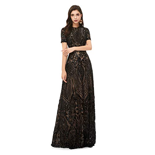 Engela Sequin Mermaid Dresses Gold/Royal Blue Trumpet Evening Dresses Party Prom Gowns