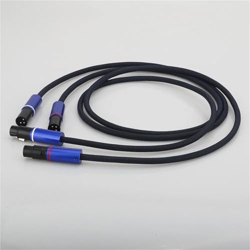 Cable de audio balanceado XLR macho y hembra 1.5m miniatura 6