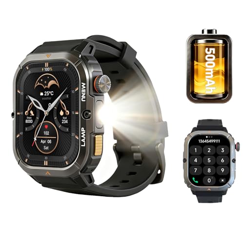 AGM L3 Ultra Rugged Smartwatch Smart Audio Bundle with MagROCK Speaker & Buds 9 Earbuds with Touch Screen - Additional View