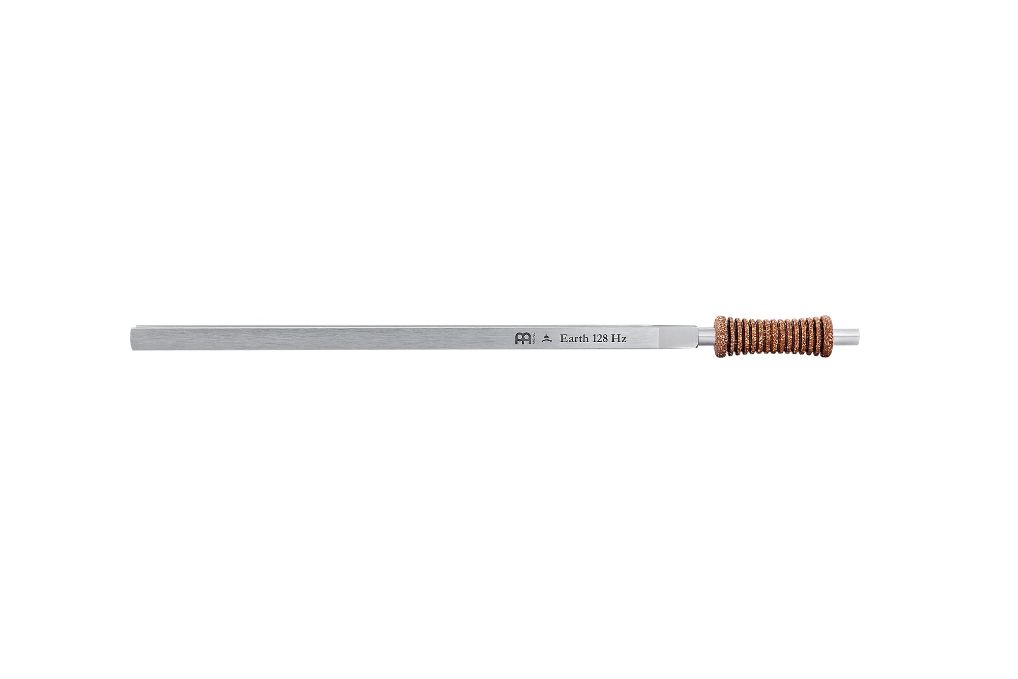 Sonic Energy TCM Therapie Stimmgabel, Element Erde (TTF-TCM-ER) | 128 Hz, 24,6 cm lang, 130 g, in Deutschland gefertigt, inkl. Hülle, vernickelter Stahl, Korkgriff