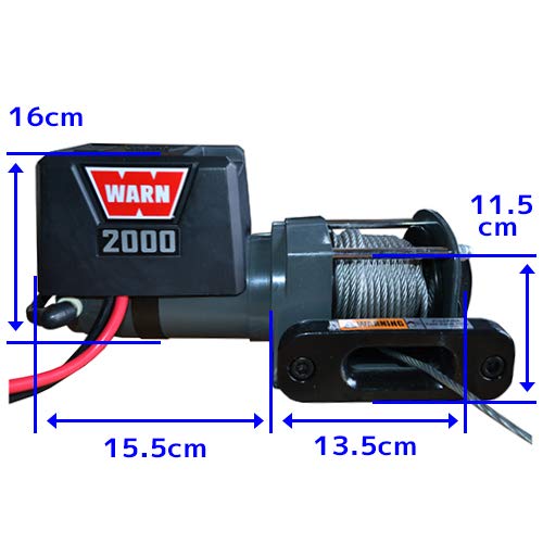 Amazon.co.jp: WARN 正規品 2000DCシリーズ 12V 電動 ウインチ : 産業