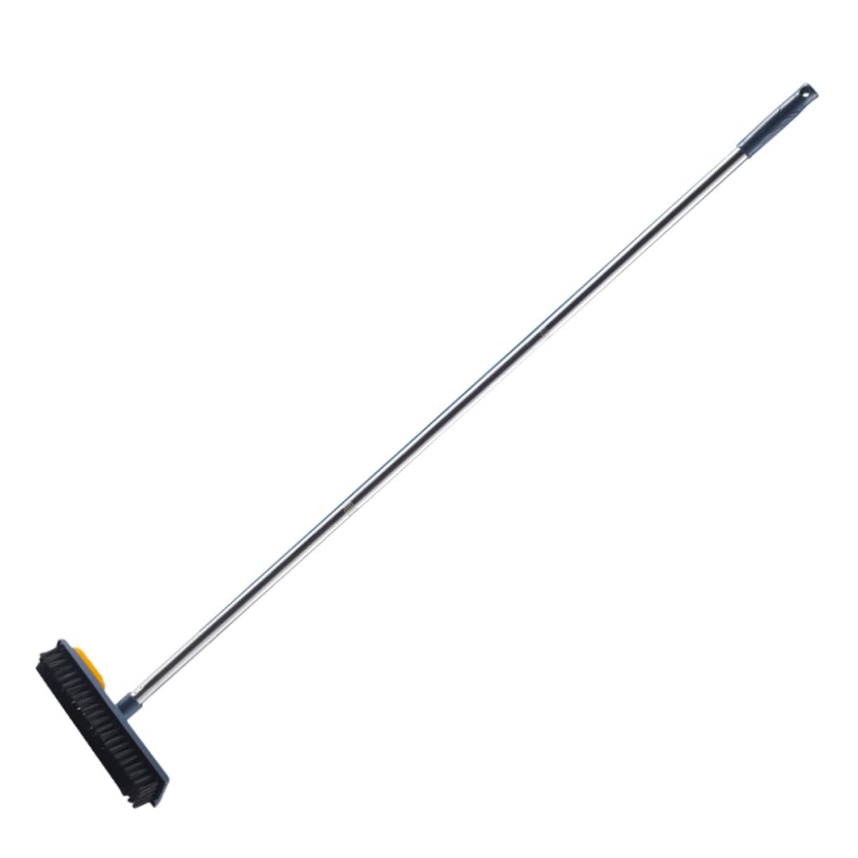 Cepillo Pisos Fregar 108cm Mango Abs Largo Amarillo
