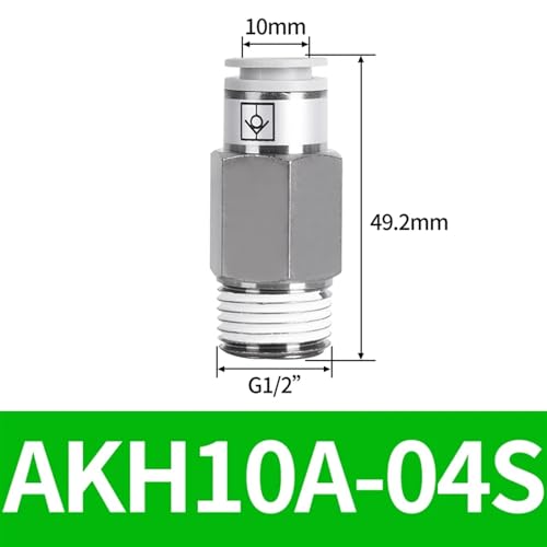 Tuyau d'air raccord rapide AKH10A-04S un clapet anti-retour pneumatique efficace - 3