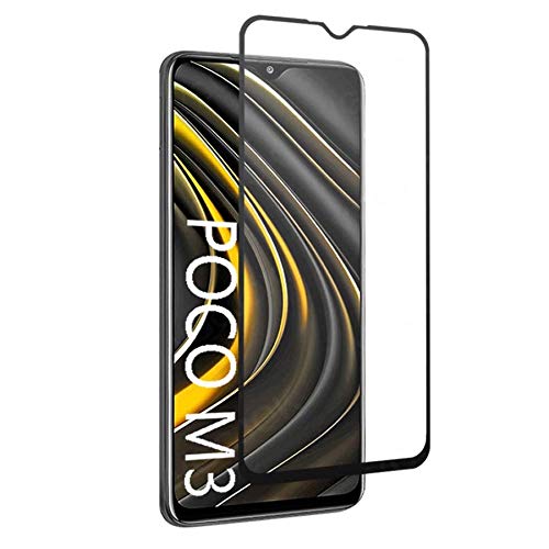 Kit Capa Anti Impacto Xiaomi Poco M3 + Película 5D Nano Cerâmica Full [Coronitas Acessorios]