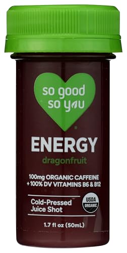 So Good So You Energy Dragonfruit Organic Cold-Pressed Juice Shot 1.70 Fl Oz