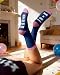Belloxis 40th Birthday Gifts for Women Socks Funny 40 Year Old Woman 1986 Years Female Cotton Crew Grip Novelty Pink Fun Womens Socks from Daughters Birthday Presents for Wife Girlfriend