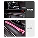 IHOTDER 2PCS Car Seat Gap Filler,Super Flexible Car Side Seat Gap Filler Car interior Accessories,Universal CCar Organizer Between Seats for Tightly Filling Seat Gaps (Pink)……