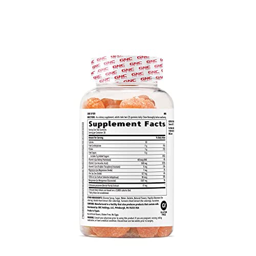 Gnc Multivitamin+ Immune Support Gummies* - Assorted Fruit - 60 Gummies #TOP20