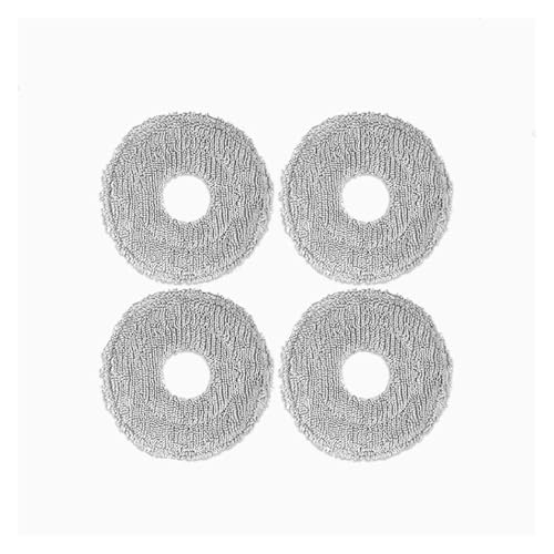 Dreame D20 Ultra L10s CE ���{�b�g�|���@���C���T�C�h�u���V���b�v�N���X HEPA �t�B���^�[�o�b�O�X�y�A�p�[�c�ɑΉ�(4 Mop Cloths)