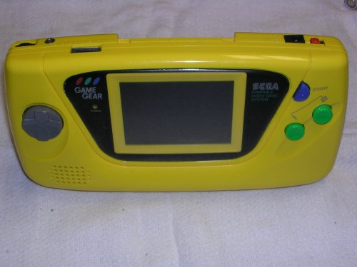Yellow Colored Original Sega Game Gear System Core #TOP6