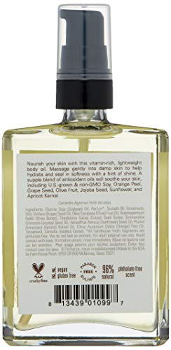 Farmhouse Fresh Citrus Cilantro Body Oil, 4 Fl Oz #TOP1