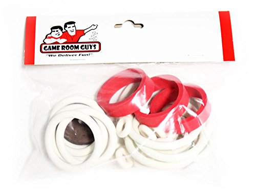 Game Room Guys Stern Nugent Pinball White Rubber Ring Kit