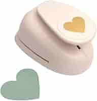 Punzone Per Carta Motivo Cuore XL - Perforatrice Jumbo, Per Biglietti E Artigianato, 48.9x41.3mm - Foto 11