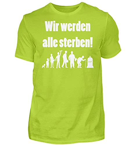 T-Shirt meurs anti-déformation coton durable homme M