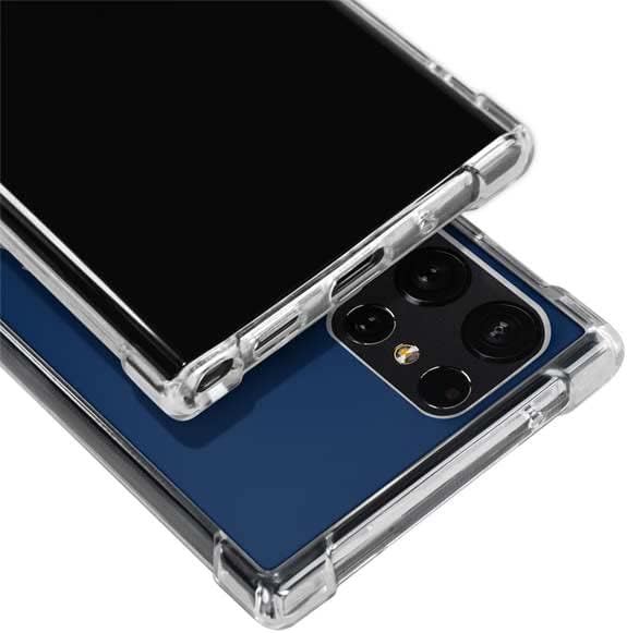 Skinit Clear Phone Case Compatible with Galaxy S22 Ultra - Officially Licensed NFL Dallas Cowboys Blue Performance Series Design