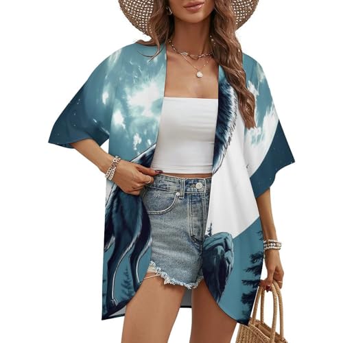 Women's 2025 Elegant Cardigans for Summer Travel - Open-Front Cardigans Batwing