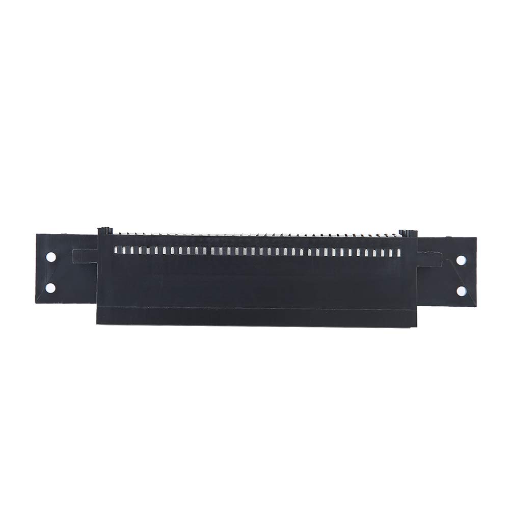 VBESTLIFE Fente à 72 Broches pour NES, Console de Jeu Adaptateur de Convertisseur de Prise à Fente à 72 Broches Noir Connecteur à 72 Broches pour NES