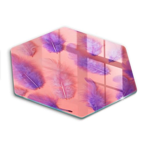 Planche à découper haut de gamme Wallfluent Cuisson Résistance hectagonale 40cm - 2