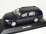 minichamps ford fiesta 2009 Aus Metall mit Plastikteilen Minichamps Ford Mondeo Kombi Turnier Blau Schwarz 2000-2007 1/43 Modell Auto Modellauto